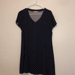 button dress